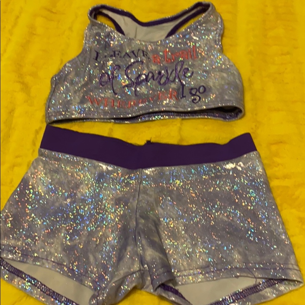 Girls custom cheer outfit